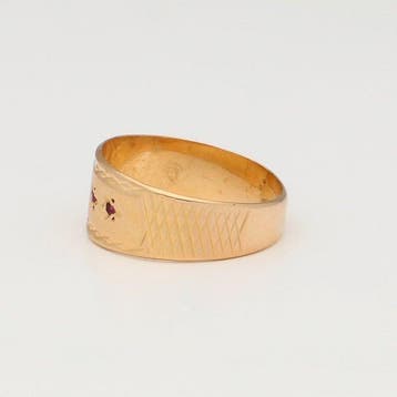 Ring - 14 karaat Geel goud