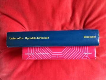 Umberto Eco - Prime edizioni: Il nome della rosa + Il