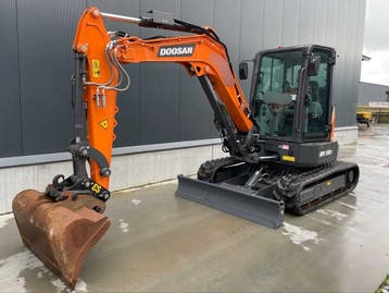 Online veiling - 2022 Doosan DX50Z-7 - Rupsgraafmachine, Ophalen