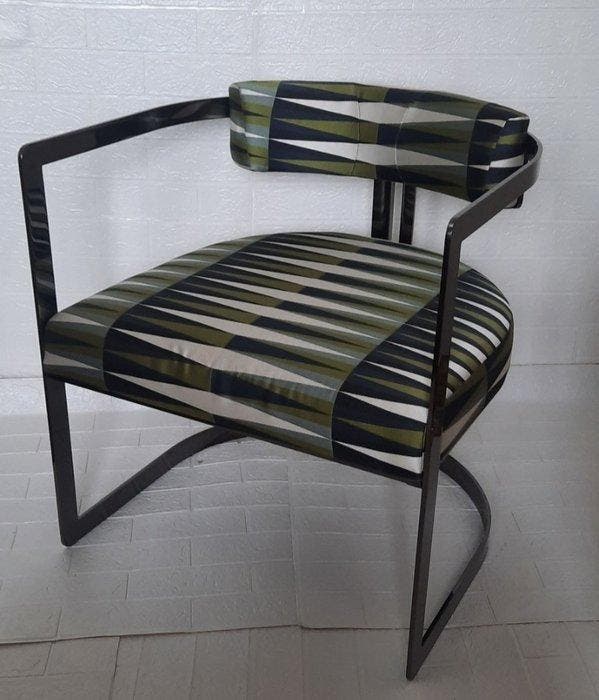 FENDI Casa - Fauteuil - Metaal, Textiel - Exclusive Design, Maison & Meubles, Maison & Meubles | Autre