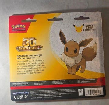 Pokémon - 1 Blisterverpakking - Pokemon 30 anniversario, Nieuw