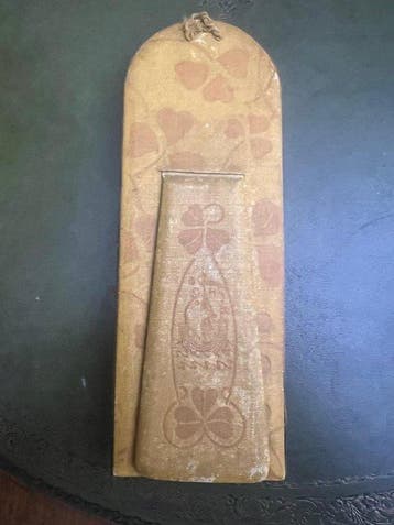 Thermometer - Leder, Messing, Glas - lederen