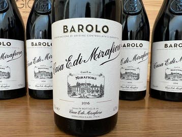 2016 Cantina Mirafiore - Barolo - 6 Flessen (0.75 liter), Nieuw