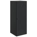 vidaXL Wandkast Zwart 33 x 34,5 x 90 cm Bewerkt hout, Verzenden, Nieuw