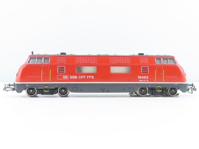 Märklin H0 - 3184 - Diesellocomotief (1) - Am 4/4 - SBB, Hobby & Loisirs créatifs, Trains miniatures | HO