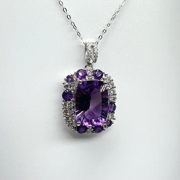 Zonder minimumprijs - Ketting met hanger 18k goudvergulde