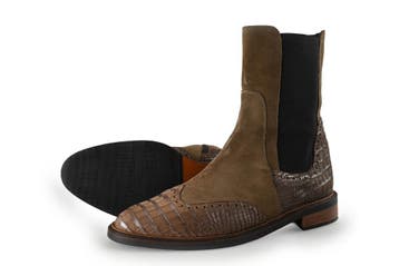Pertini Chelsea boots in maat 40 Bruin, Pertini, Bruin, Verzenden, Overige typen