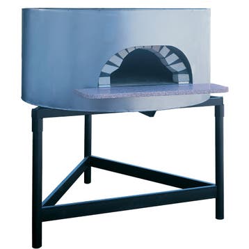 Traditionele pizza-oven op hout Ø 1540mm | Cap. voor 10/12, Verzenden