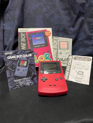 Nintendo - Gameboy Color - Game Boy Color (Red) - Handheld, Nieuw