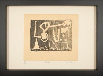 Pierre Alechinsky (1927) - Lithografie - Signiert &