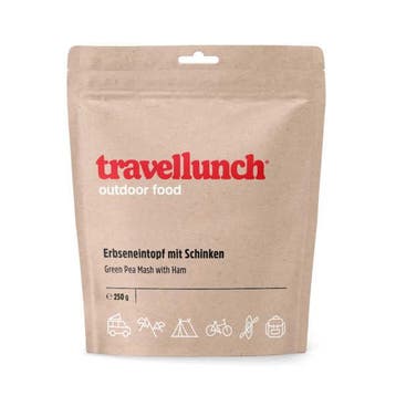 Groene Erwtenpuree met Ham - Travellunch, Verzenden