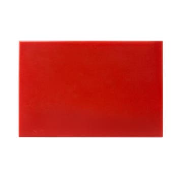Snijplank | HDPE | Rood | Antibacterieel | 455x305x12(h)mm, Verzenden, Nieuw in verpakking