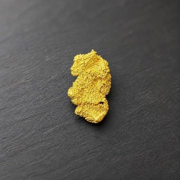Goud Goud nugget - Hoogte: 11.66 mm - Breedte: 7.13 mm- 1.55