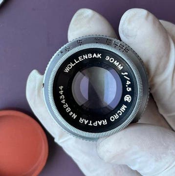 Wollensak Micro Raptar Scientific Laboratory Lens Set - 7 ½, Nieuw