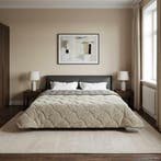 vidaXL Winter Duvet Gekwilt Lichtgrijs 200 x 240 cm, Verzenden, Nieuw