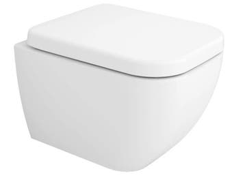Sanifun Hangtoilet Eleena 470 wit combi, Nieuw