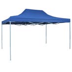 vidaXL Partytent Blauw 291 x 431 x 315 cm Oxford Stof, Verzenden