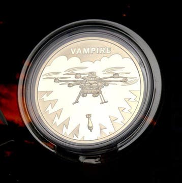 Ukraine. 5 Hryvnias 2025 The Vampire, nickel silver 16,5g, Timbres & Monnaies
