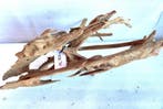 Al904 Fine Sinkingwood  62x30x20 cm aquarium decoratie hout, Dieren en Toebehoren, Vissen | Aquaria en Toebehoren, Verzenden, Nieuw