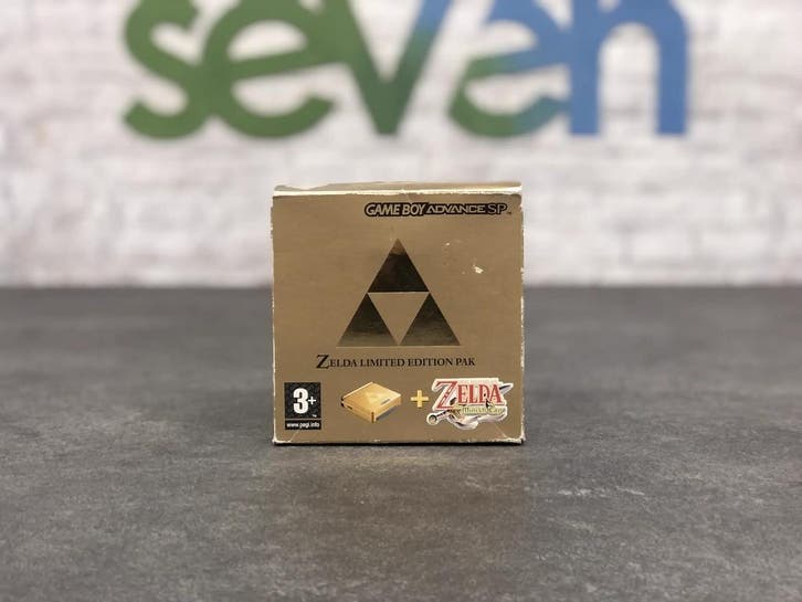 Gameboy Advance SP Zelda Edition [Complete], Games en Spelcomputers, Spelcomputers | Nintendo Game Boy, Verzenden