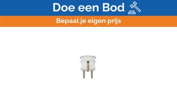Bieden: Universal 2-Pin Male Plug with Earth, 250V, Marine, Caravans en Kamperen, Caravanaccessoires, Ophalen of Verzenden, Nieuw