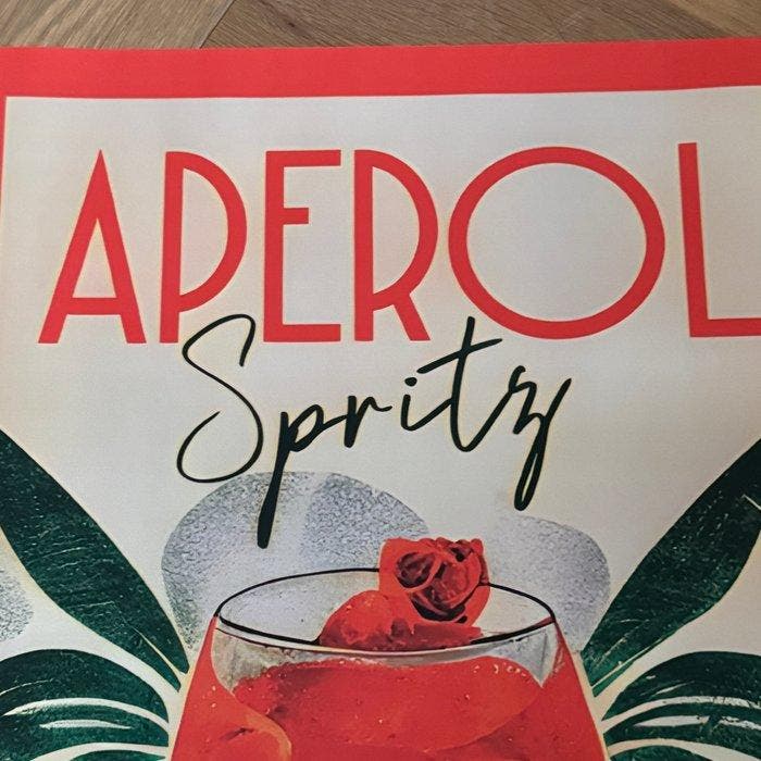 Luigi & Silvio Barbieri - Aperol Spritz Poster, Antiquités & Art, Art | Dessins & Photographie