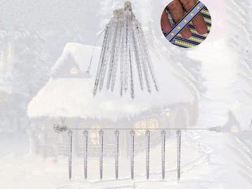 Veiling - IJspegel kerstverlichting voor binnen en buiten, Nieuw