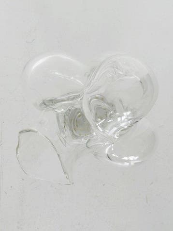 Licio Zanetti, 44 cm - Vase - Verre de Murano, Antiquités & Art