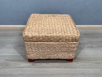 Table dappoint - Bois, rotin - table dappoint coffre de