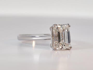 Sans prix de réserve - Bague - 14 carats Or blanc - 2.93ct., Nieuw