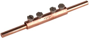 Dehn koperen verbindingsmof voor 8mm staaf met 4 M6x8mm, Doe-het-zelf en Bouw, Verzenden, Nieuw
