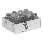 Zoutstrooier | RVS/Glas | 12 Stuks | 80(h)mm EMGA, Verzenden, Nieuw in verpakking