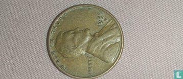 Verenigde Staten 1 cent 1959 (D), Verzenden, Losse munt