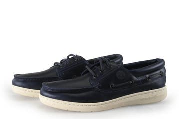 Timberland Bootschoenen in maat 42 Blauw, Kleding | Heren, Schoenen, Timberland, Zo goed als nieuw, Verzenden, Blauw