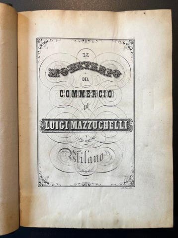 Luigi Mazzucchelli - Il Monetario del Commercio – 240, Antiek en Kunst