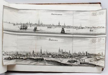 Merian - Topographia Circuli Burgundici - 1654