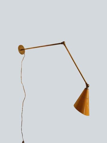 Wandlamp - Messing, Aluminium