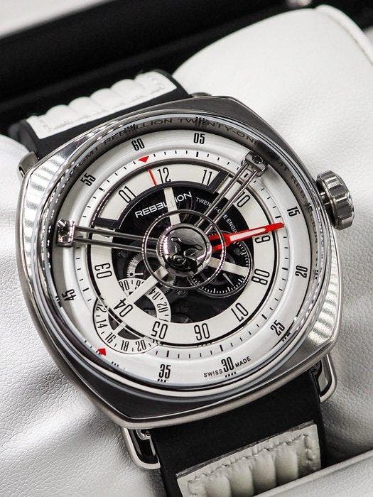 Rebellion - Zonder minimumprijs - NEW * GMT Automatic *, Handtassen en Accessoires, Horloges | Heren