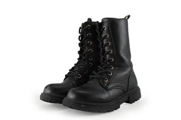 Nelson Veterboots Meisjes in maat 30 Zwart, Verzenden, Jongen of Meisje, Schoenen, Nieuw