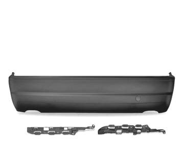 Pare Chocs Arrière Pour Bmw E46 98-05 Double Sortie, Verzenden