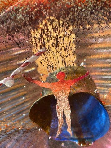 Kosta Boda - Bertil Vallien - sculptuur, Geen - 10 cm - Glas, Antiquités & Art
