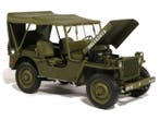 Welly 1:18 - Véhicule militaire miniature - Jeep 1/4 Ton