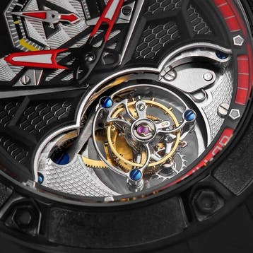 Astronic - Flying TOURBILLON - Co-axial - Swiss Tritec -