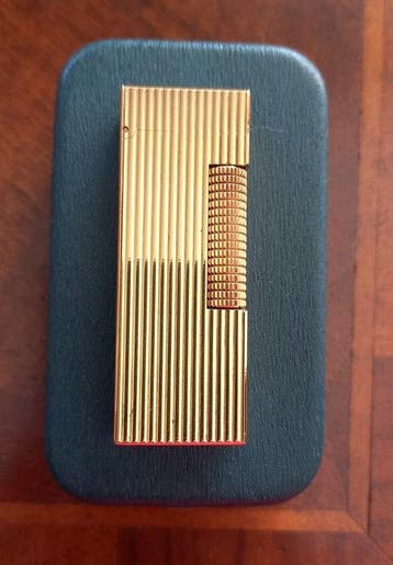 Dunhill - Rollagas - Aansteker - Verguld, Nieuw