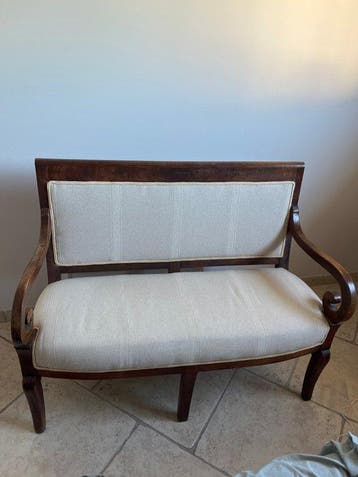 Fauteuil - Mahonie, Antiquités & Art