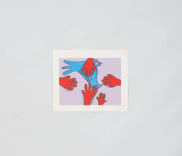 Corneille (1922-2010) - Oiseau Blue
