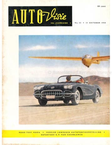 1958 AUTOVISIE MAGAZINE 22 NEDERLANDS, Ophalen of Verzenden, Nieuw