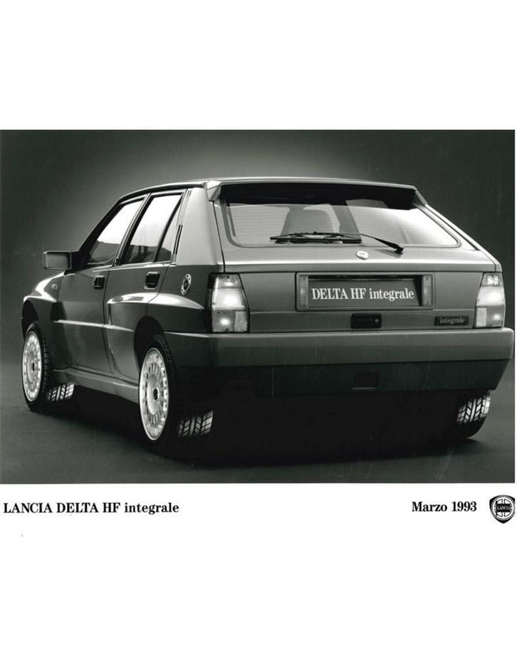 1993 LANCIA DELTA HF INTEGRALE PERSFOTO, Livres, Autos | Brochures & Magazines, Enlèvement ou Envoi