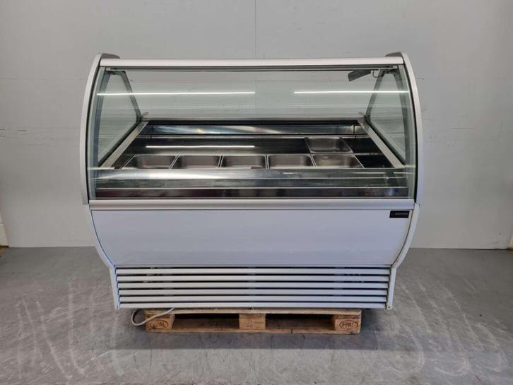 La Squadra Schepijsvitrine Schepijs voor 16 ijsbakken 400V, Zakelijke goederen, Horeca | Keukenapparatuur, Ophalen of Verzenden