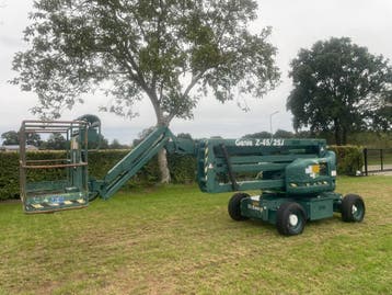 Veiling: Knikarmhoogwerker Genie Z-45/25J Elektrisch+Diesel, Ophalen
